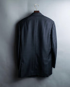 "GIANNI VERSACE" Arm line design peak lapel setup