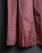 Pink Silky Flare Skirt