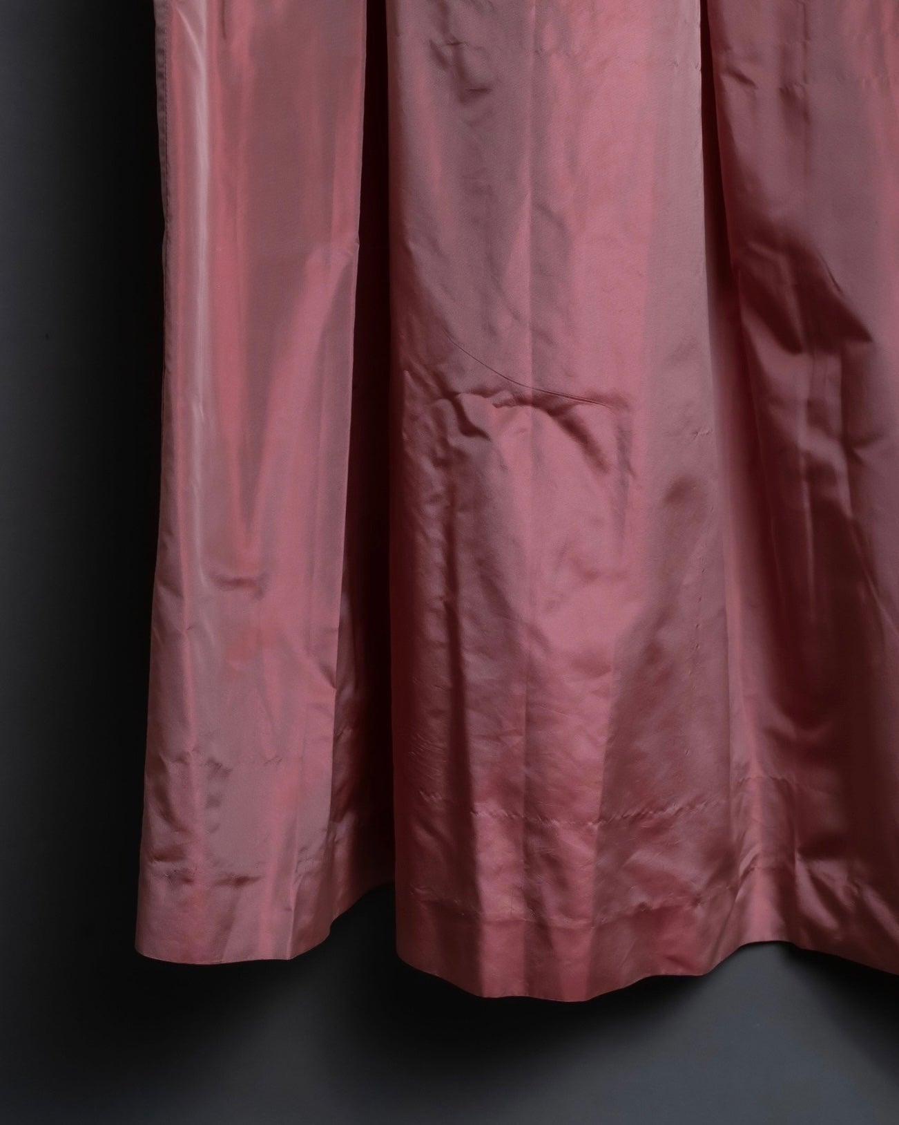 Pink Silky Flare Skirt