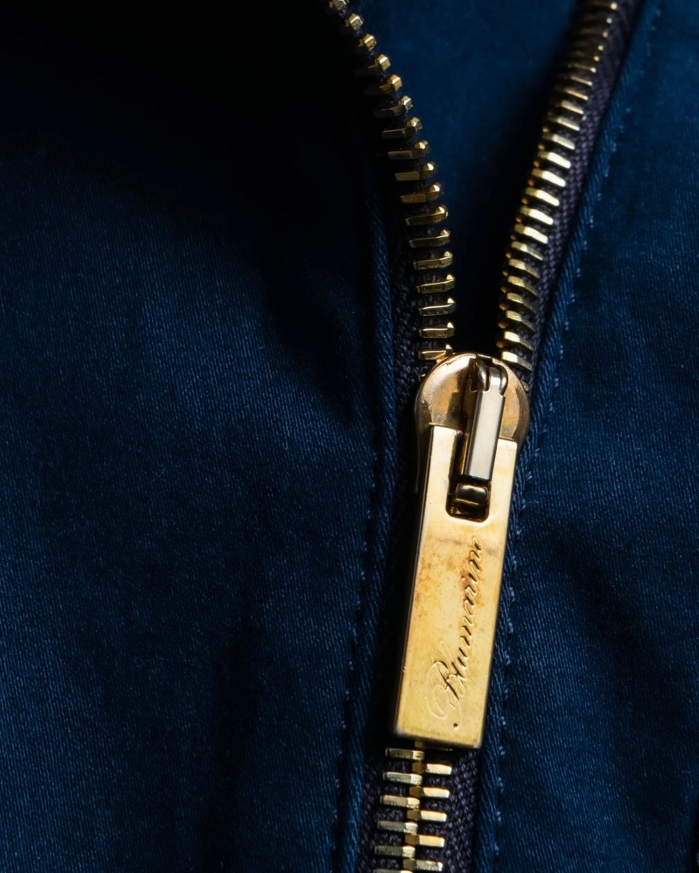 "BLUMARINE" fur combination riders jacket