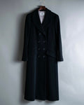 Vintage cashmere blend super long coat