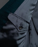 "Christian Dior MONSIEUR" Wool cashmere vibrant blue green tailored jacket