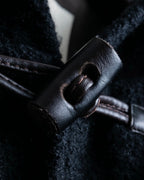 "EMPORIO ARMANI" Leather patches beautiful duffel coat