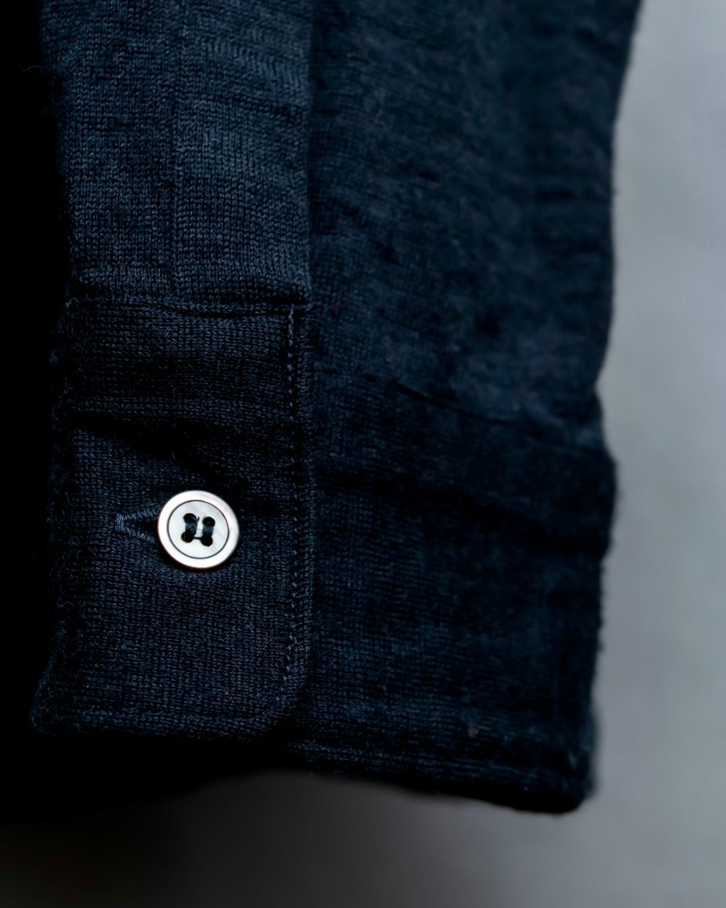 "COMME des GARCONS HOMME"Summer wool zip-up box silhouette jacket