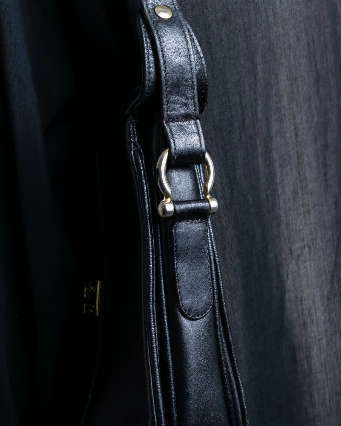 "Givenchy" leather shoulder bag