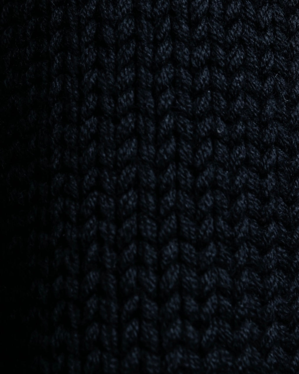 "GUCCI" Oversized high neck design rib knit