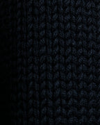 "GUCCI" Oversized high neck design rib knit