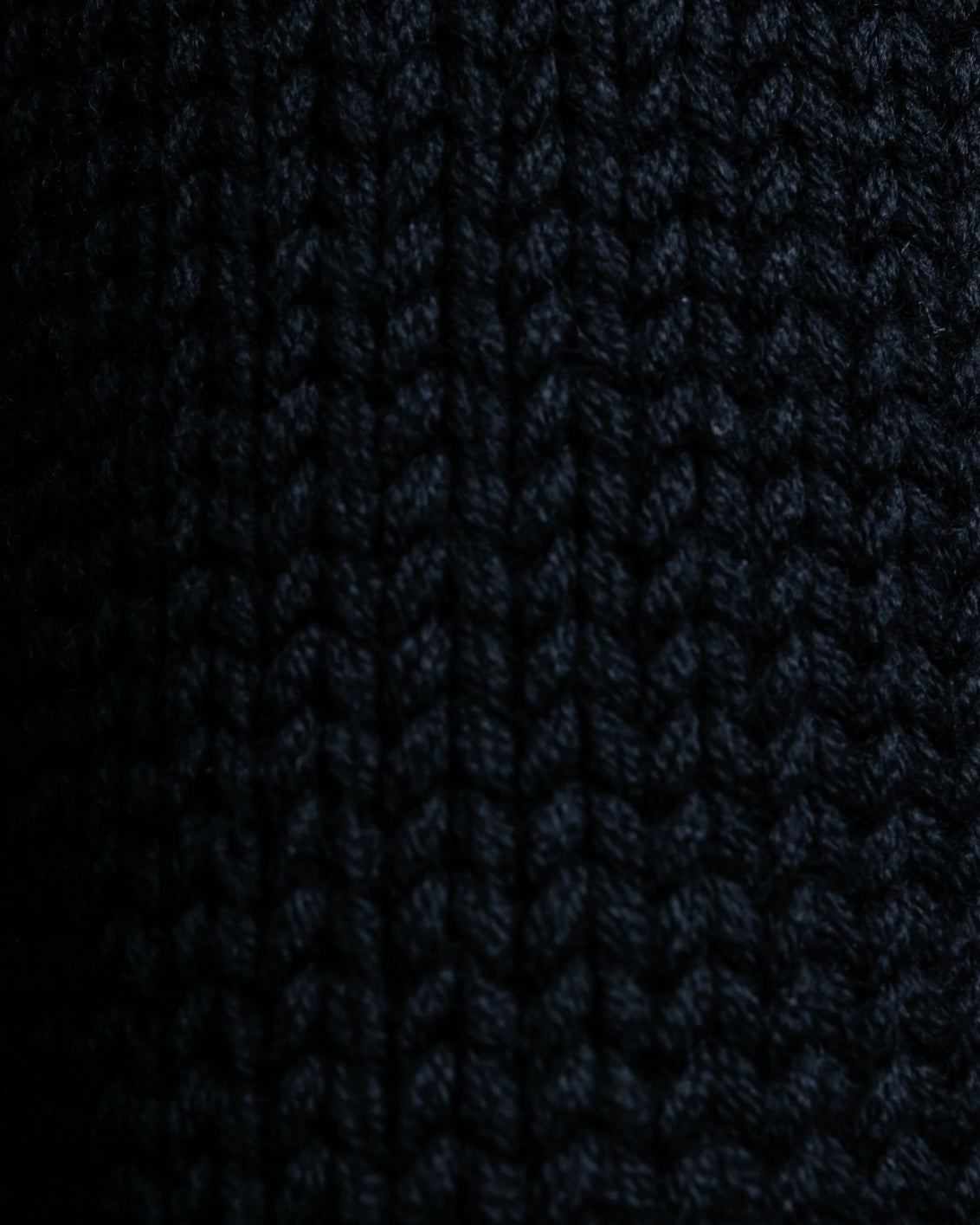 "GUCCI" Oversized high neck design rib knit