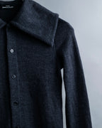 "tricot COMME des GARCONS" Light 100% wool layered knit