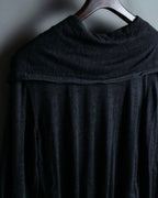 HERMES Margiela Period 100% Wool Collar Knit