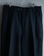 "VERSACE classic" power shoulder stripe tailored jacket setup