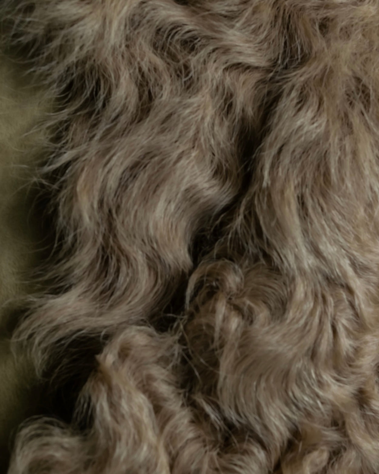 Vintage kargan lamb suede combination jacket