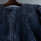 "GIORGIO ARMANI" Silk gill processing double zip spring short jacket