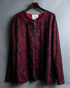 Sheer Layered Bijou Jacket