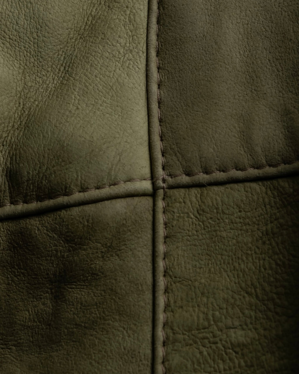 Vintage kargan lamb suede combination jacket