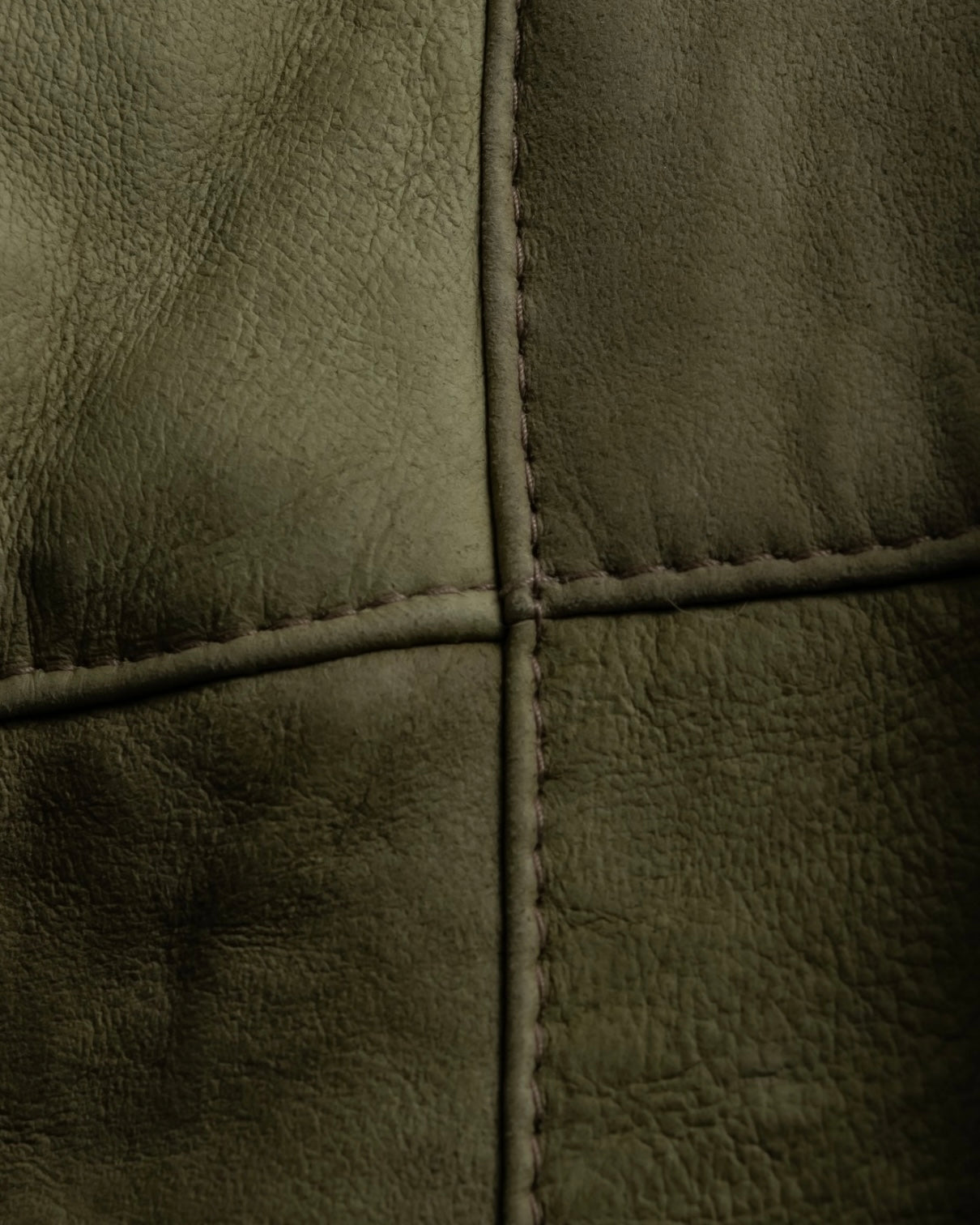 Vintage kargan lamb suede combination jacket