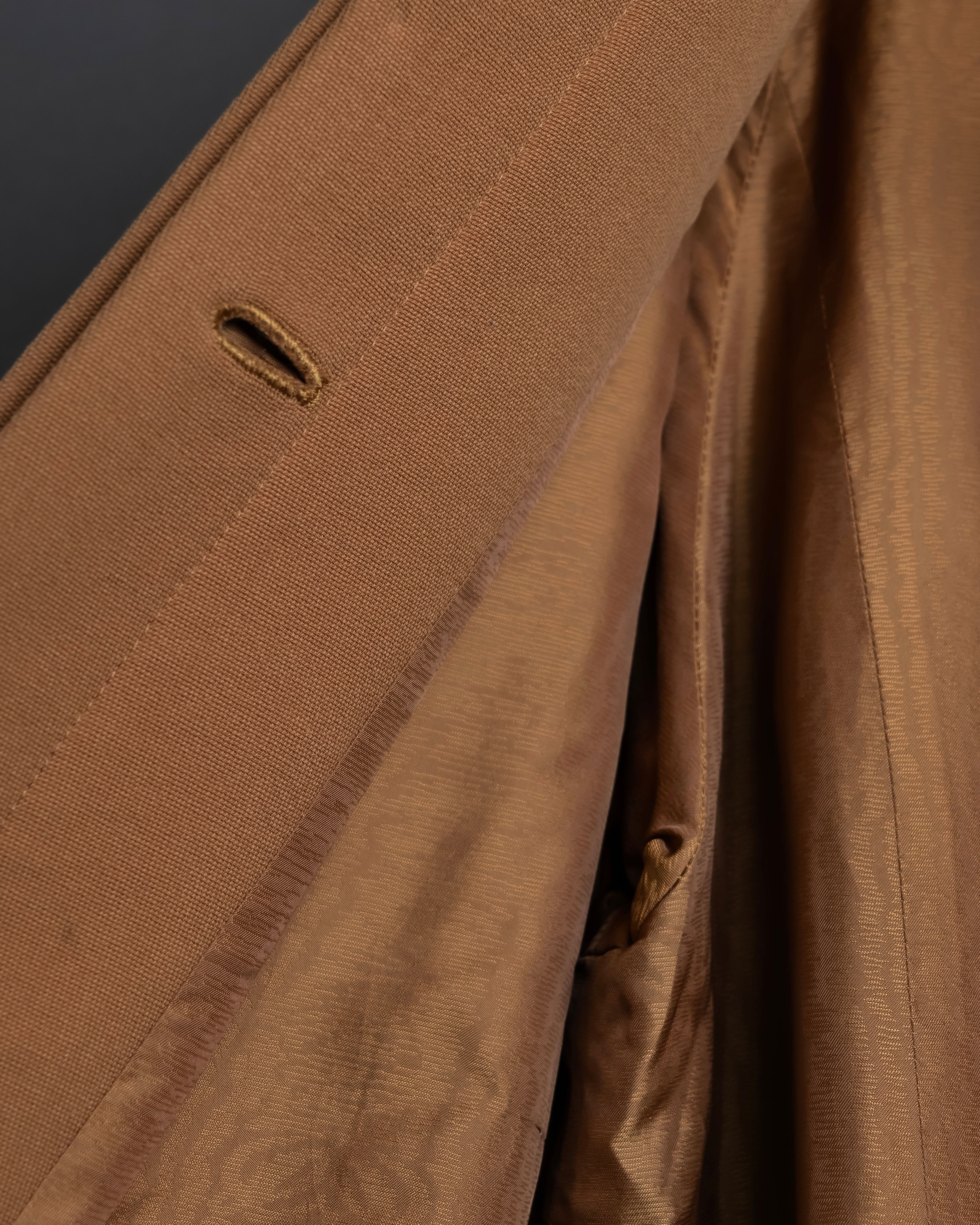 “LOEWE” beautiful cut raglan sleeve Lana wool 100% coat