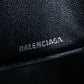 "BALENCIAGA" Glittery grunge style compact wallet