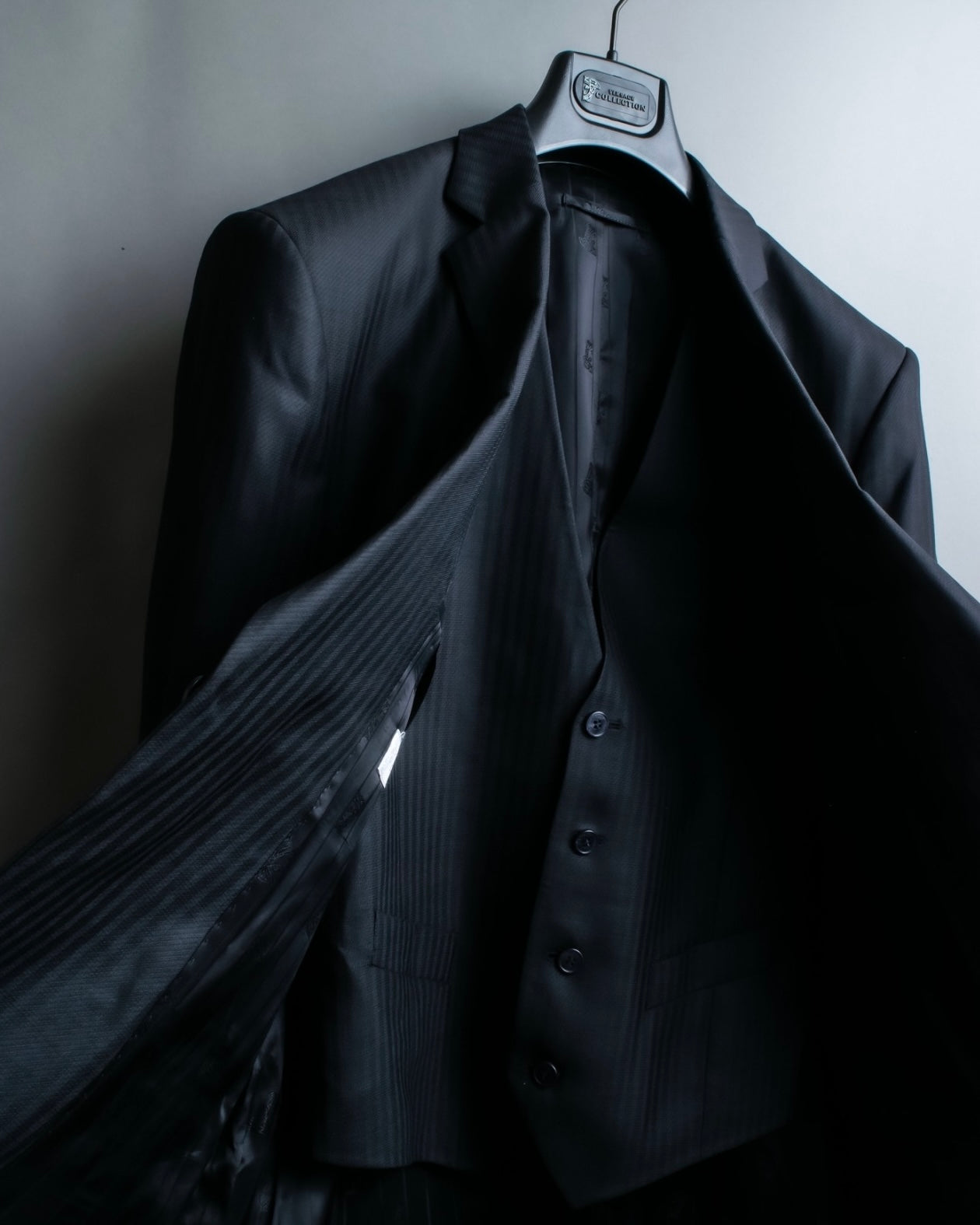 "Versace Collection" Mint condition striped three-piece