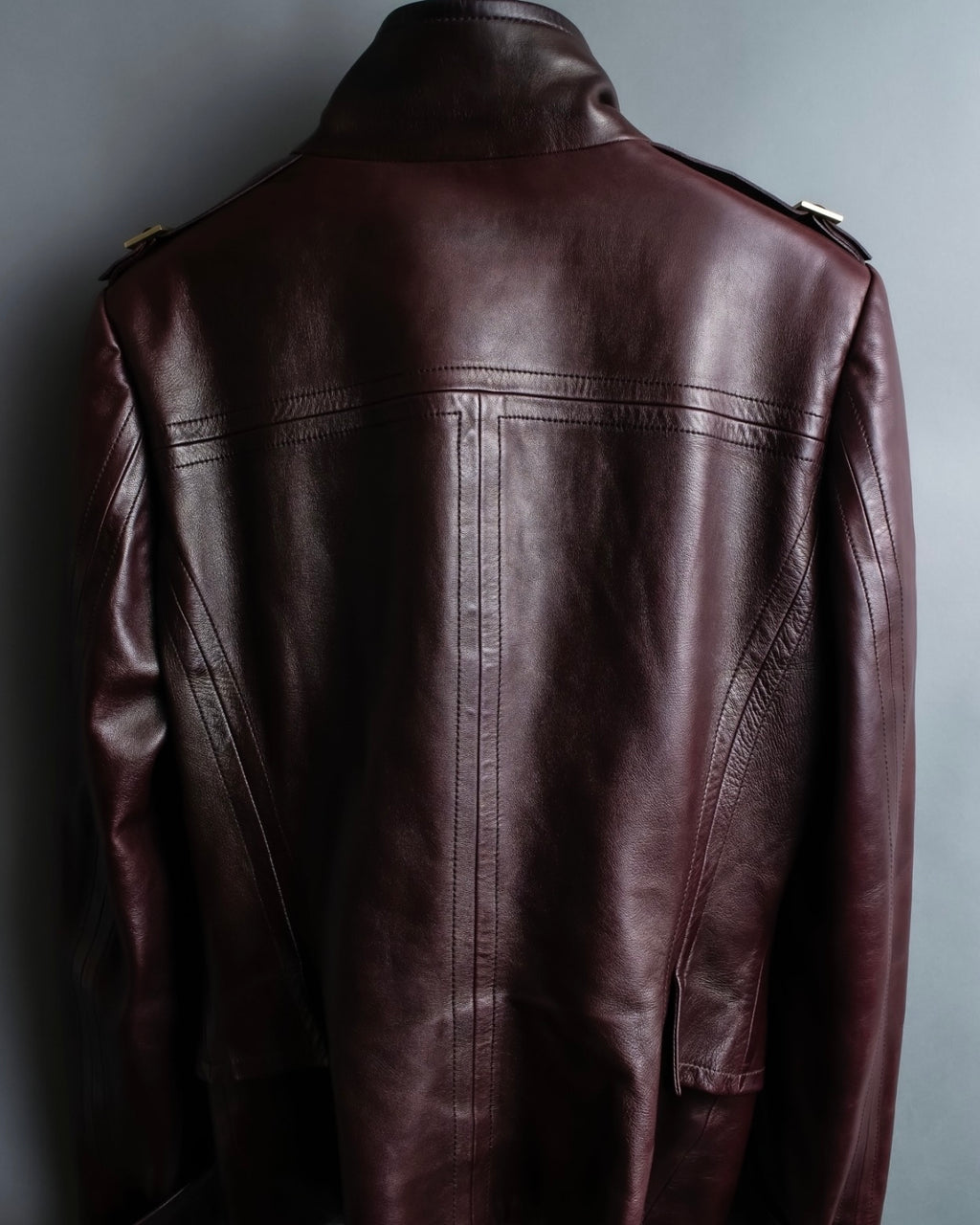 “GUCCI” Beautiful genuine sheep leather jacket