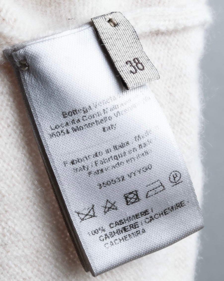 "BOTTEGA VENETA" art pattern cashmere 100% knit