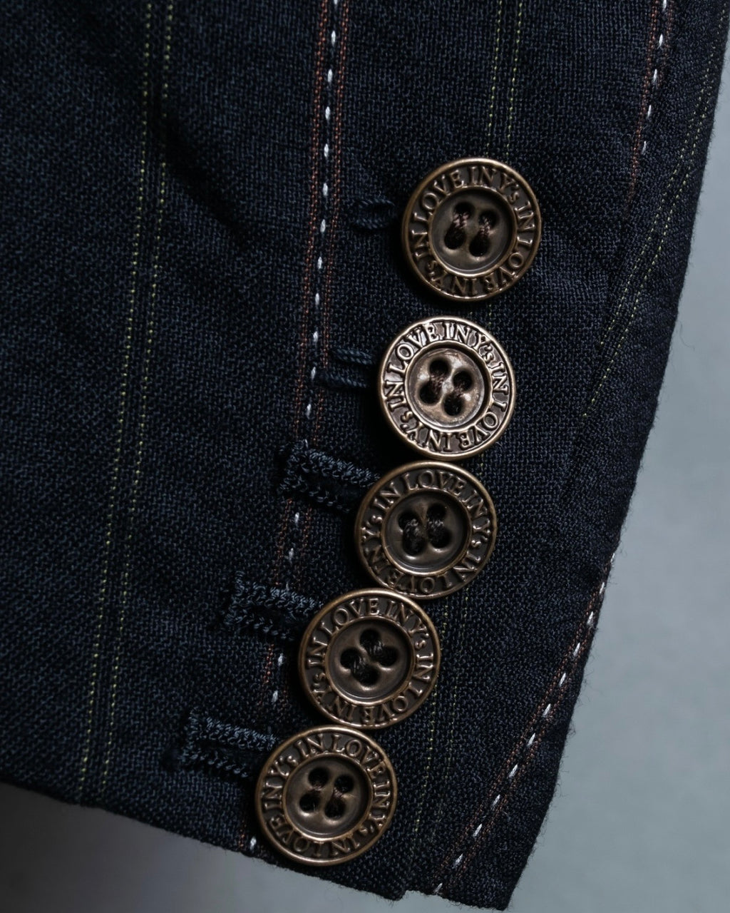 "Y's" Red Line Striped Wrap Pants Design Setup