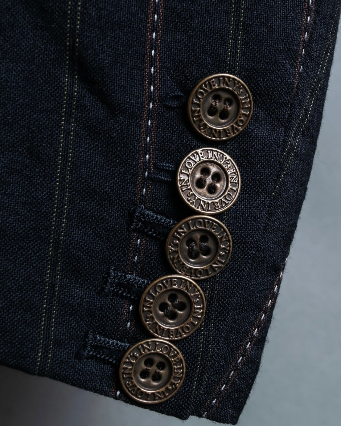 "Y's" Red Line Striped Wrap Pants Design Setup