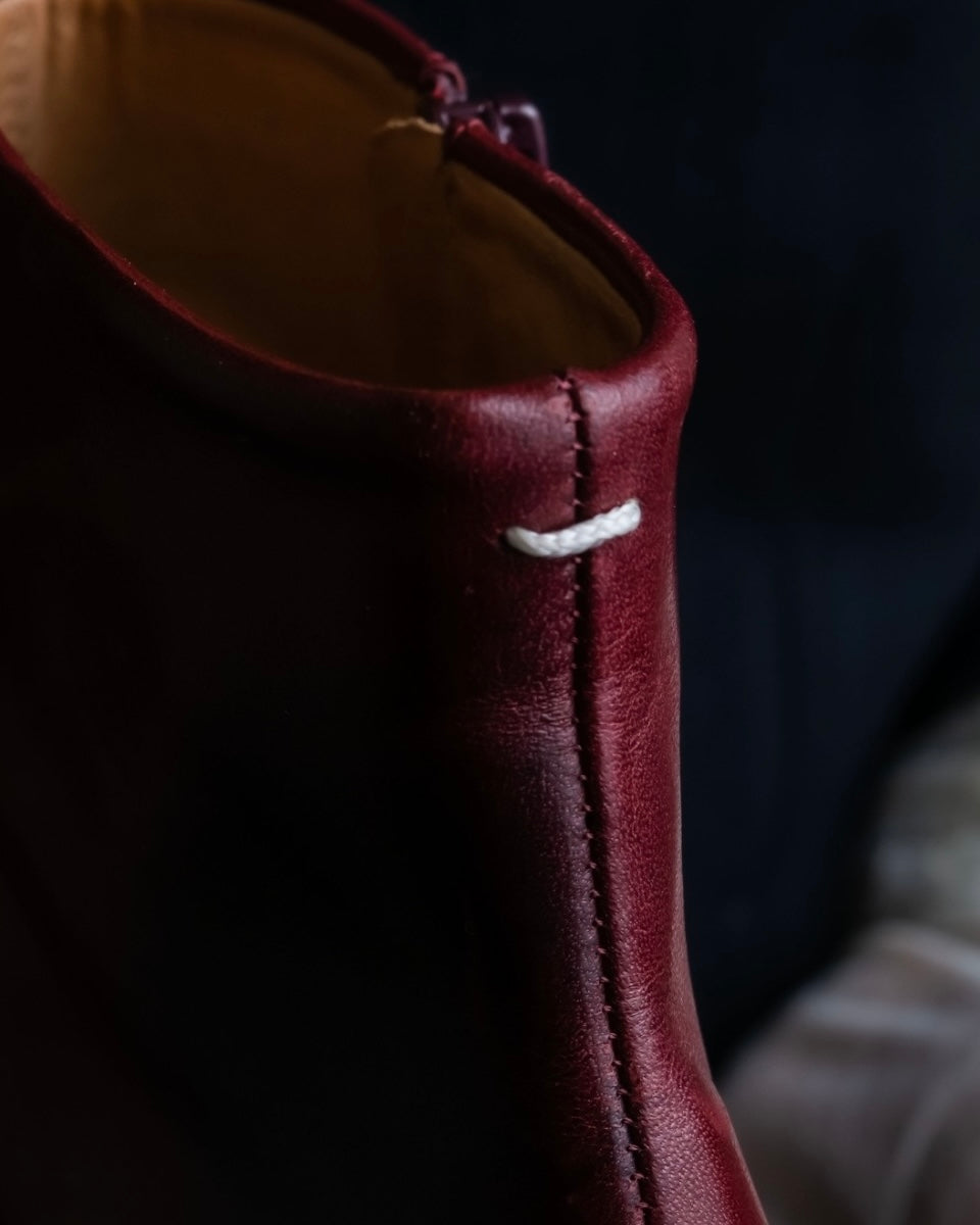 "Maison Martin Margiela (AW 2014)" Cowhide grunge heel boots