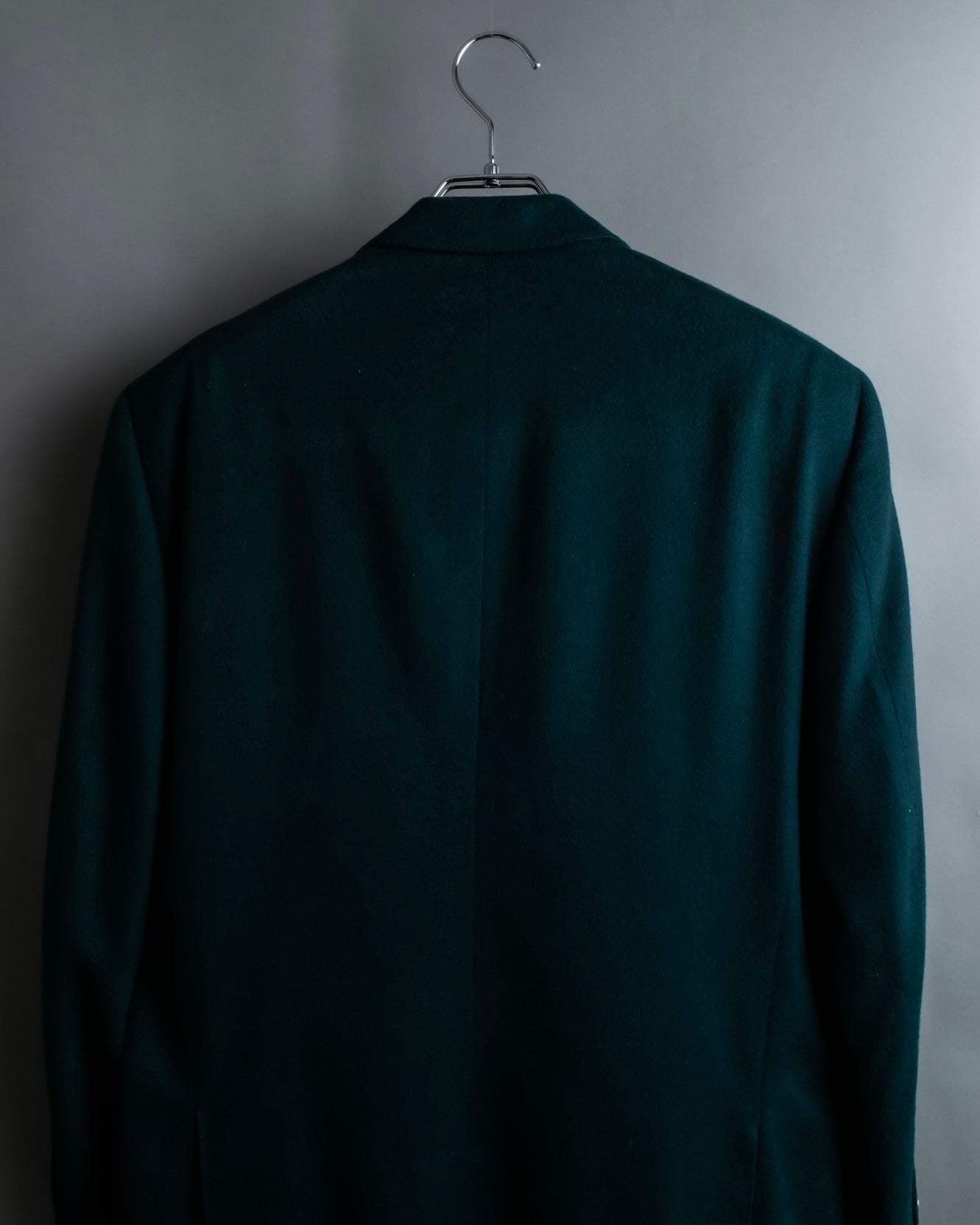 "Christian Dior MONSIEUR" Wool cashmere vibrant blue green tailored jacket