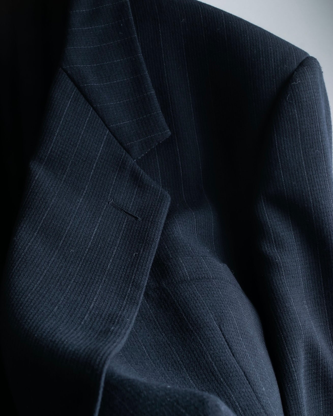 "VERSACE classic" power shoulder stripe tailored jacket setup