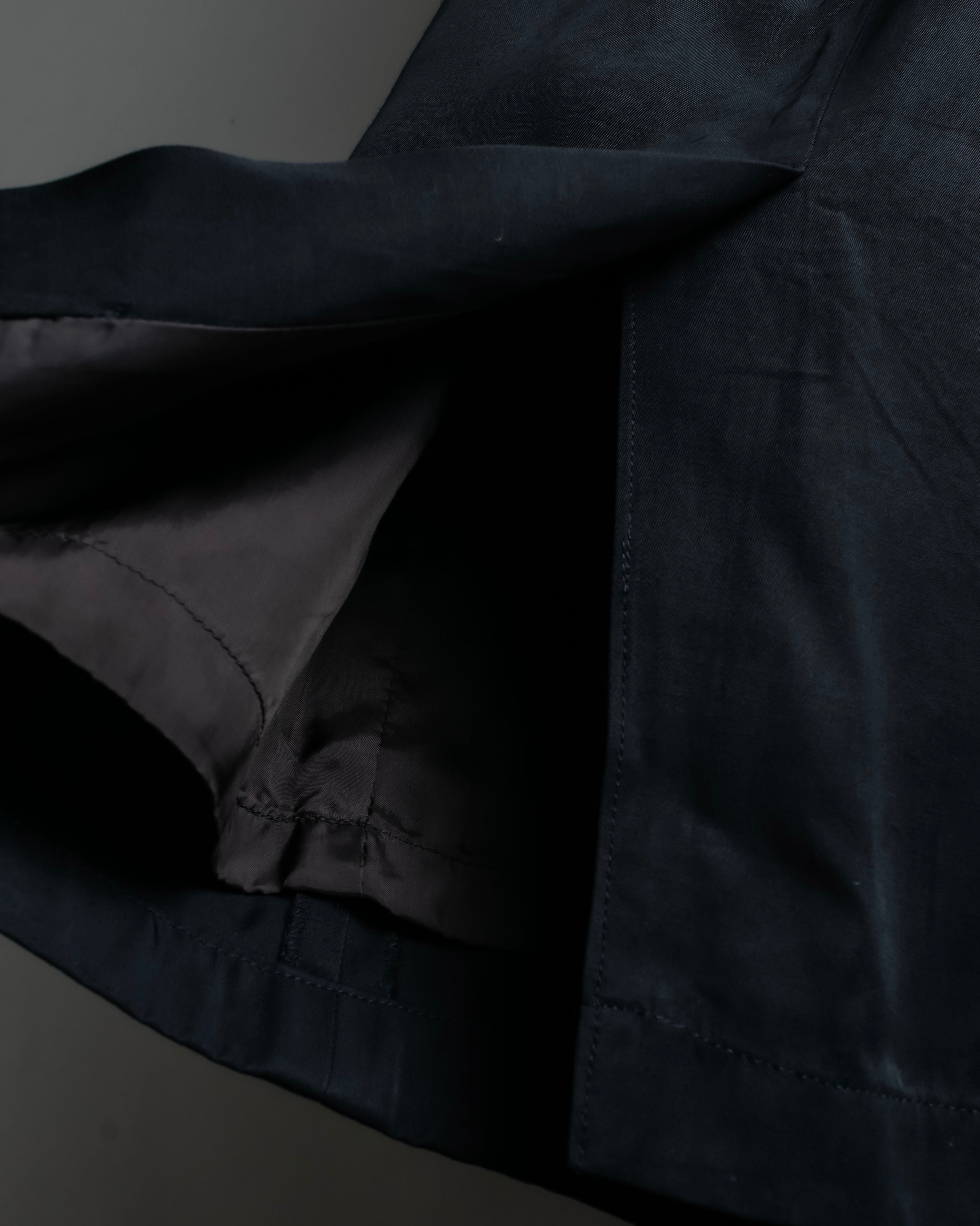 "Comme des Garcons" Rayon mid-length skirt