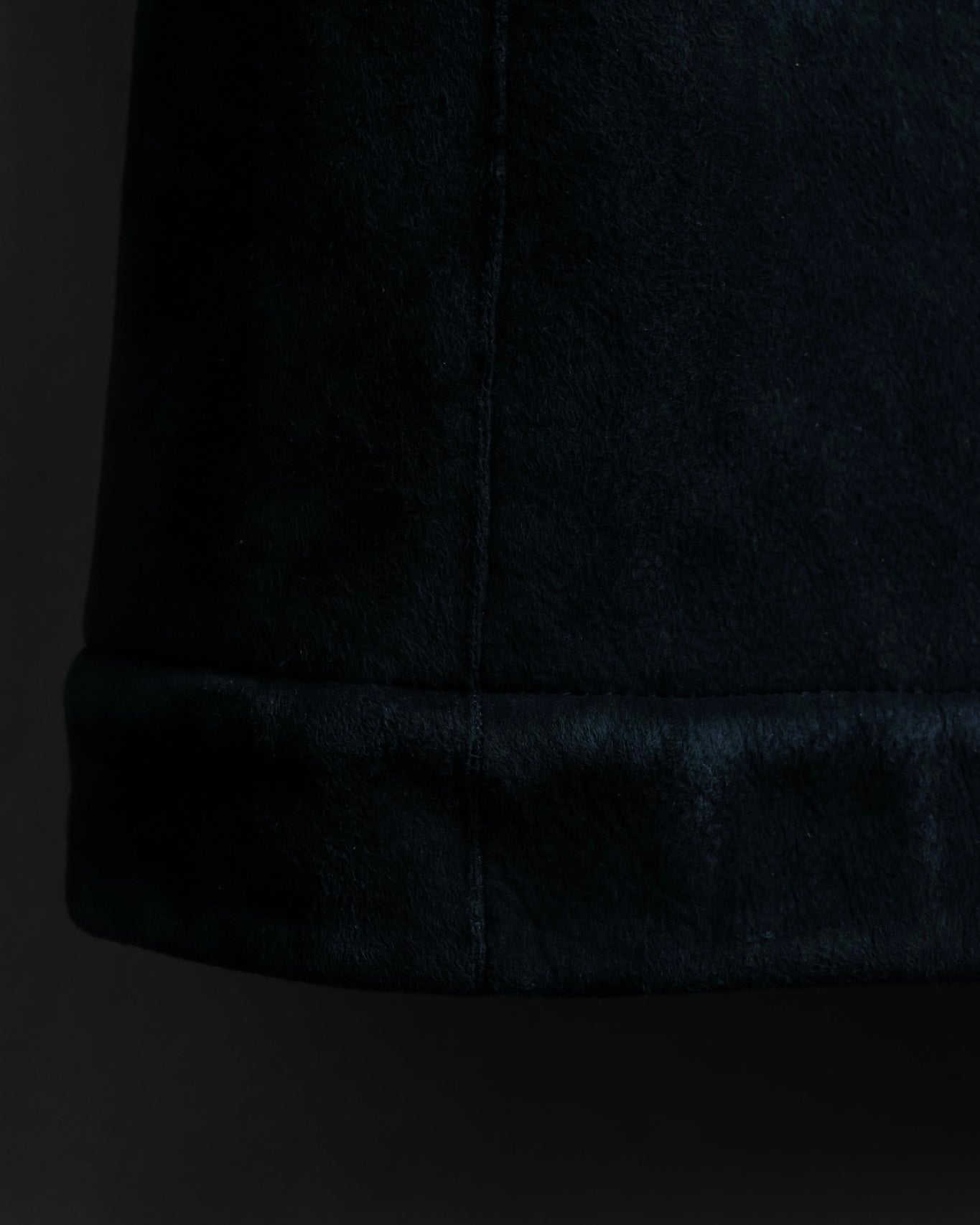 "BALENCIAGA" Opossum Fur Boa Leather Special Coat