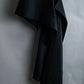 "Yohji Yamamoto" double zip asymmetric skirt