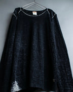 "Galliano" White noise knit