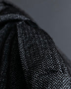 "JUNYA WATANABE" Cotton Herringbone Hoodie Jacket