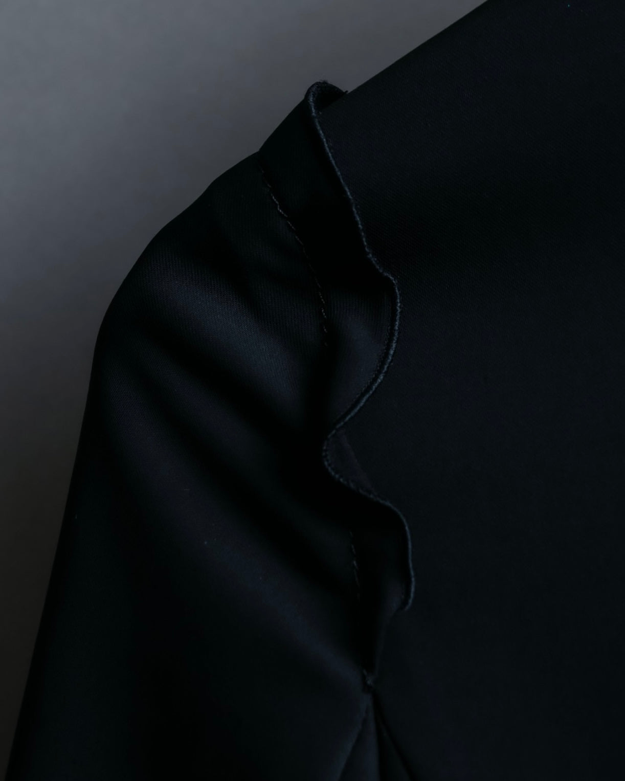 "LANVIN en Bleu" Tape-decorated tailored jacket