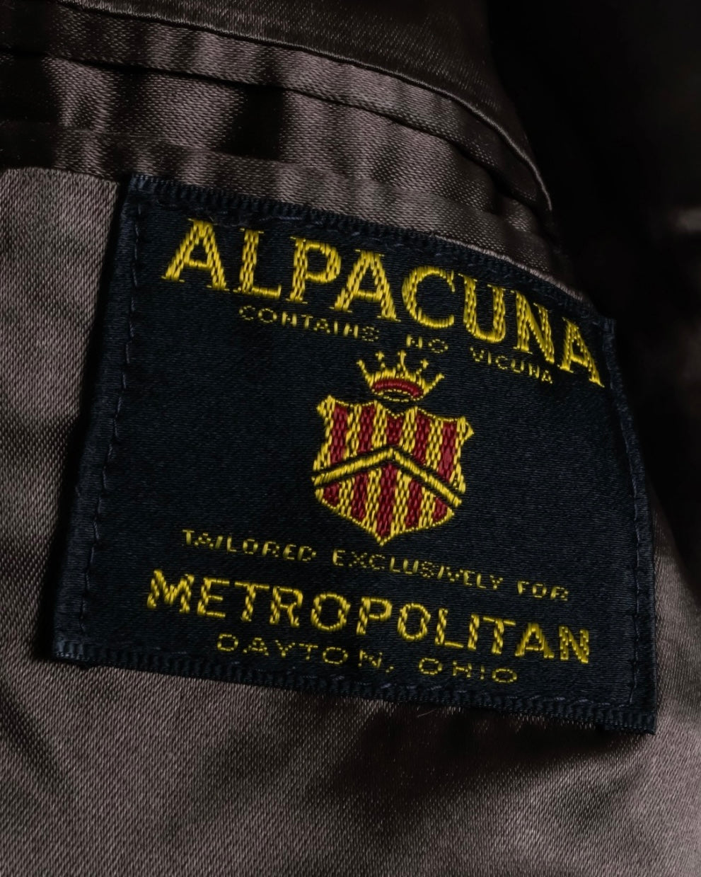 "ALPACUNA" 70's Pure wool beautiful trench coat