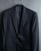 "KANSAI YAMAMOTO" Grey hidden check three-piece set up