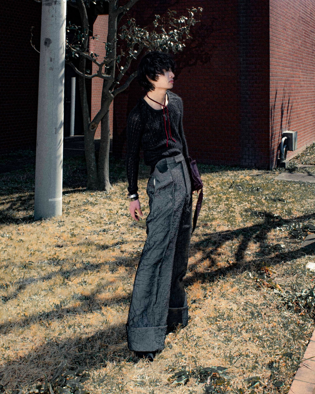 【Ver.Sheer Layered】OMNIPRESENT CUFFED SLACKS 【受注生産】