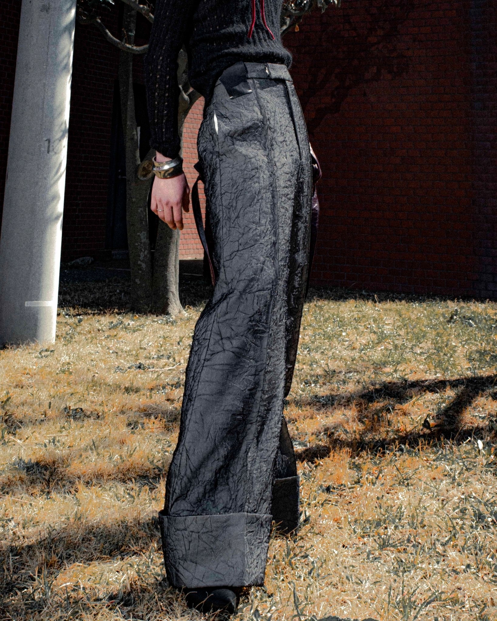 【Ver.Sheer Layered】OMNIPRESENT CUFFED SLACKS 【受注生産】