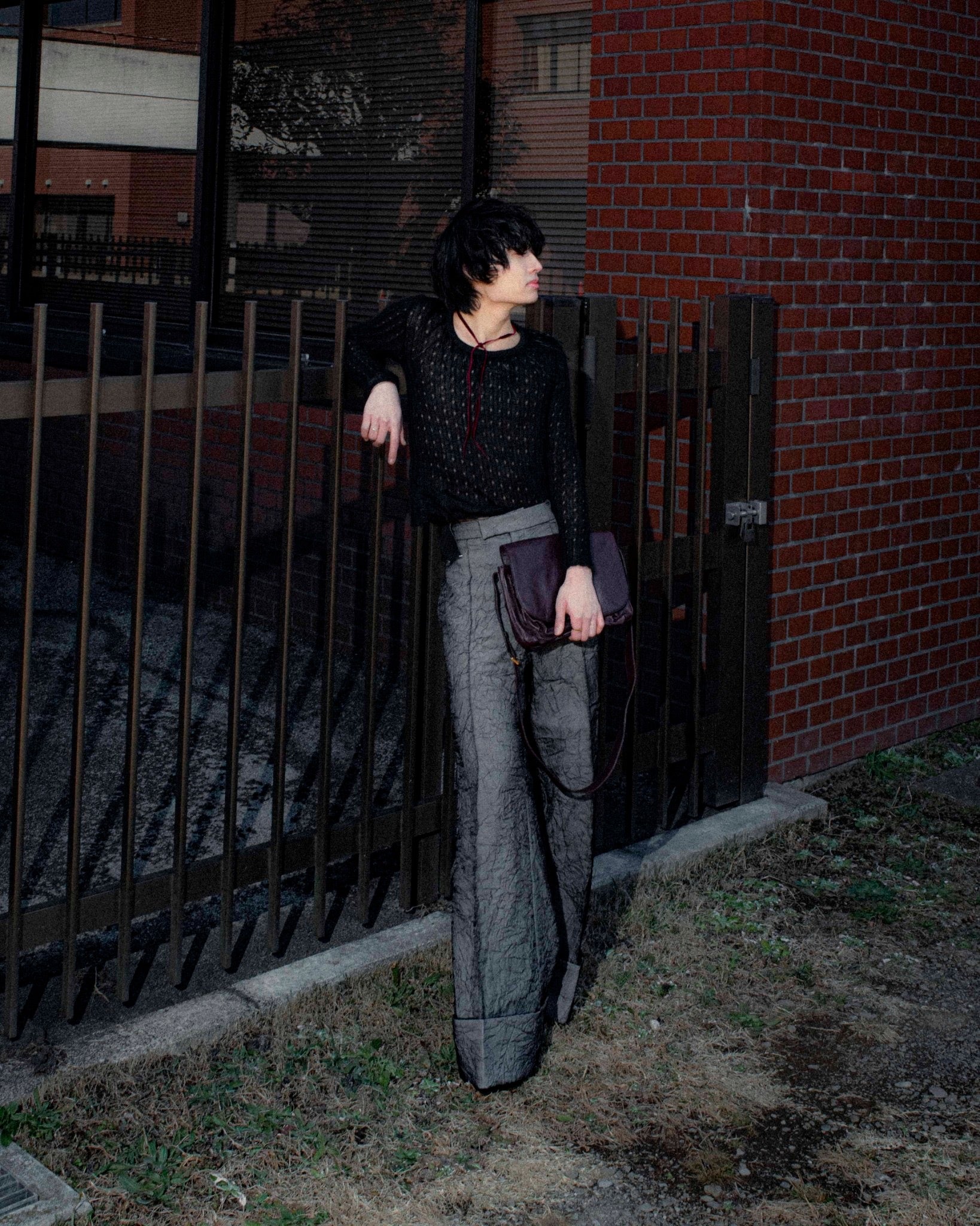 【Ver.Sheer Layered】OMNIPRESENT CUFFED SLACKS 【受注生産】