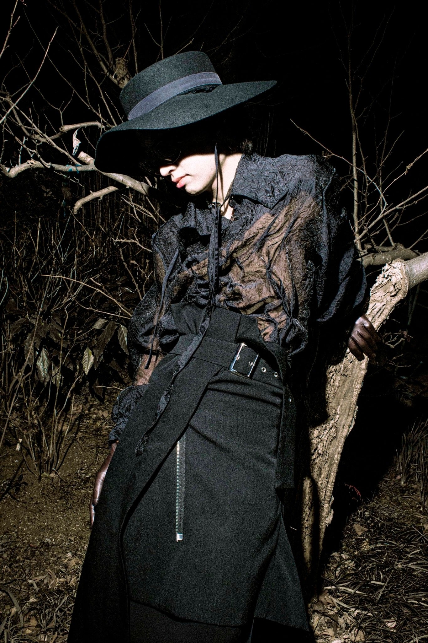 【Ver. Shear Washer Processing】Rhombus 3way dress shirt 【受注生産】