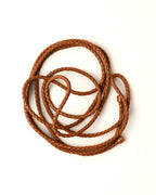 BOTTEGA VENETA/ Intrecciato Leather Belt Brown