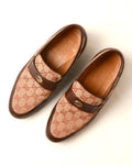 GUCCI/ GG Canvas Heal Loafer