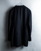"GIANFRANCO FERRE" Virgin wool leather piping jacket