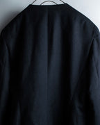 "GIANFRANCO FERRE" Virgin wool leather piping jacket