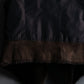 "Hiroko Koshino" fur x leather combination vest