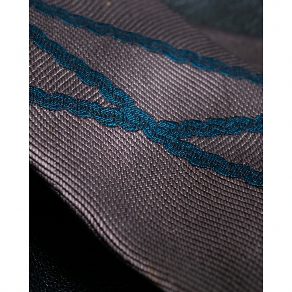 Balenciaga Blue  String Design Tie