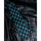 HIROKO KOSHINO Art Check Pattern Tie