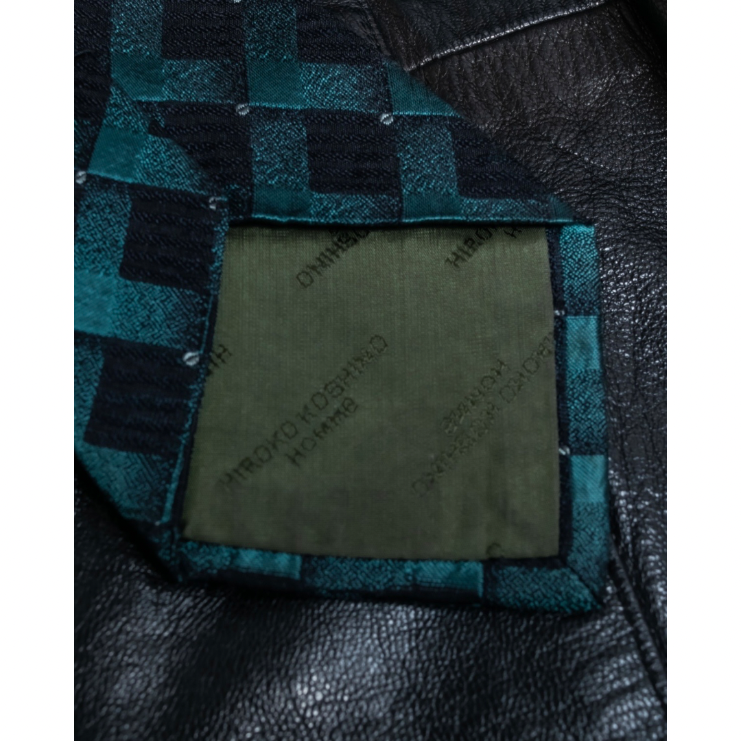 HIROKO KOSHINO Art Check Pattern Tie